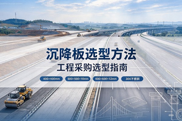 岳阳楼沉降板选择方法