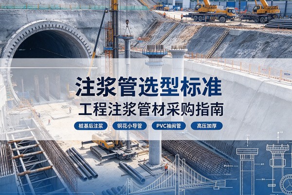 岳阳楼注浆管选型标准