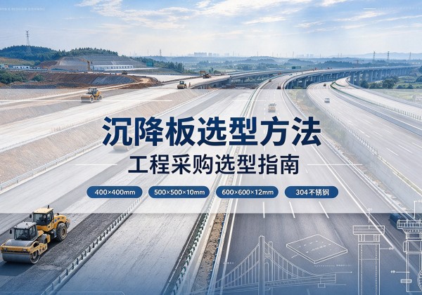 岳阳楼沉降板选择方法