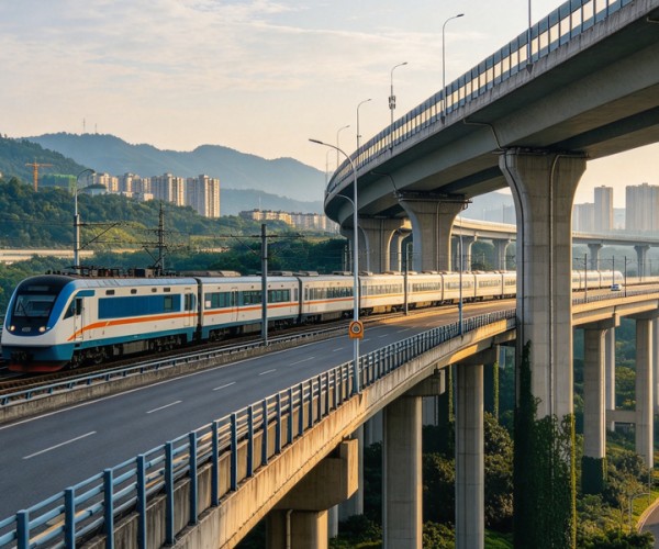 岳阳楼桥梁工程